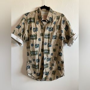 Vintage Woolrich Adventure Button Down